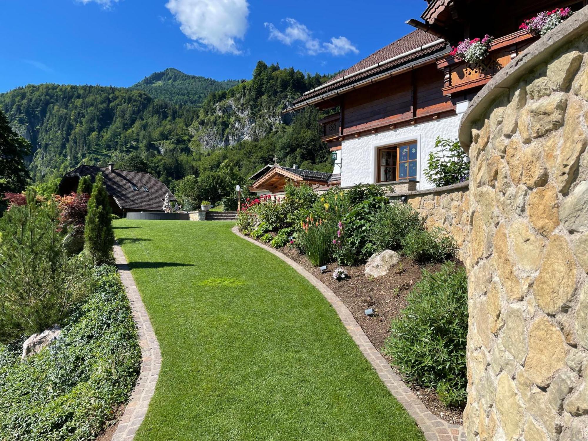 Ferienwohnung Schossleitner - Der Wohlfuehl-Ansitz Am Wolfgangsee Mit Weitblick Sankt Gilgen Dış mekan fotoğraf